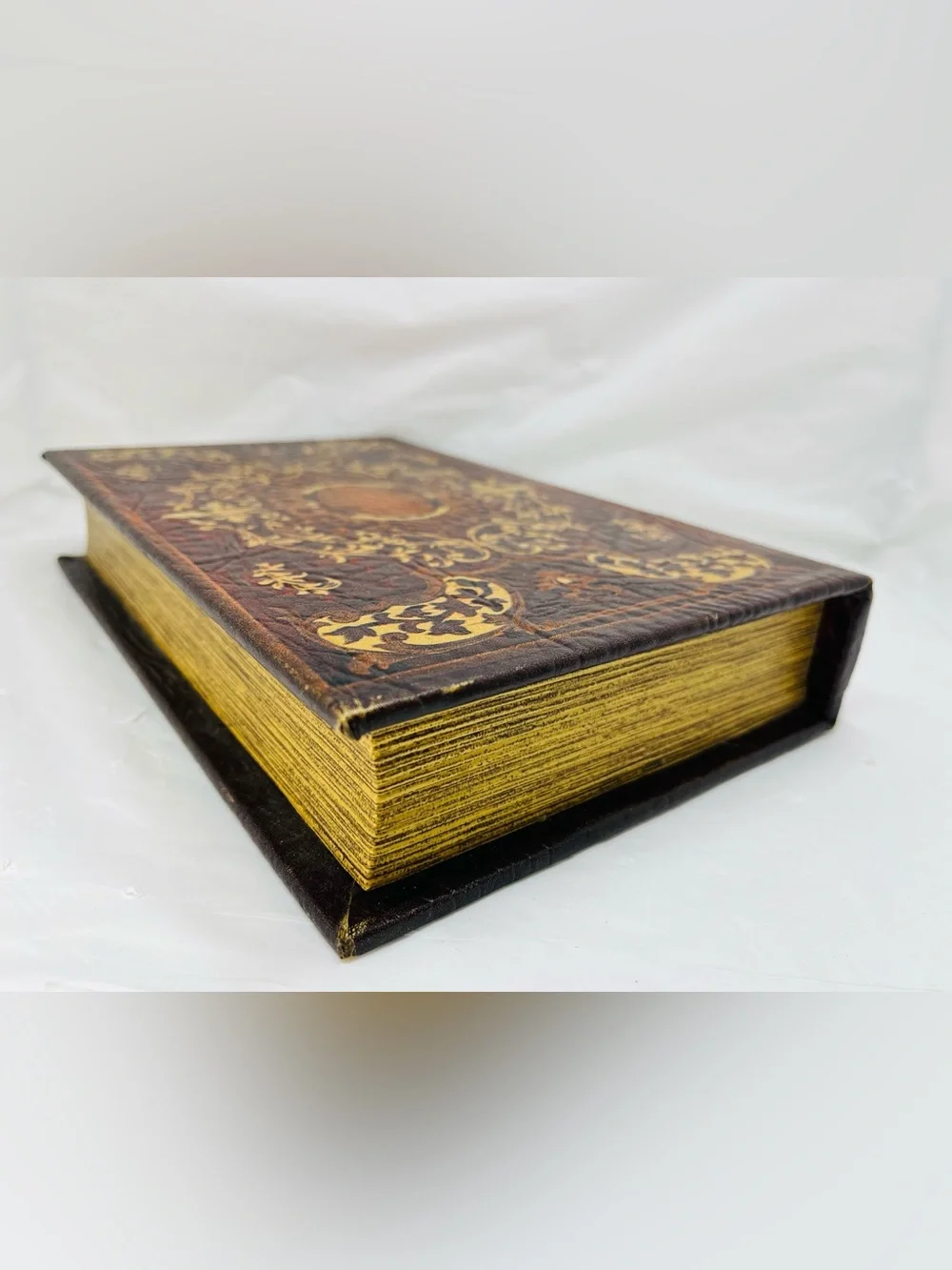 Faux Book Storage Large Box Mark Twain Magnetic Closure